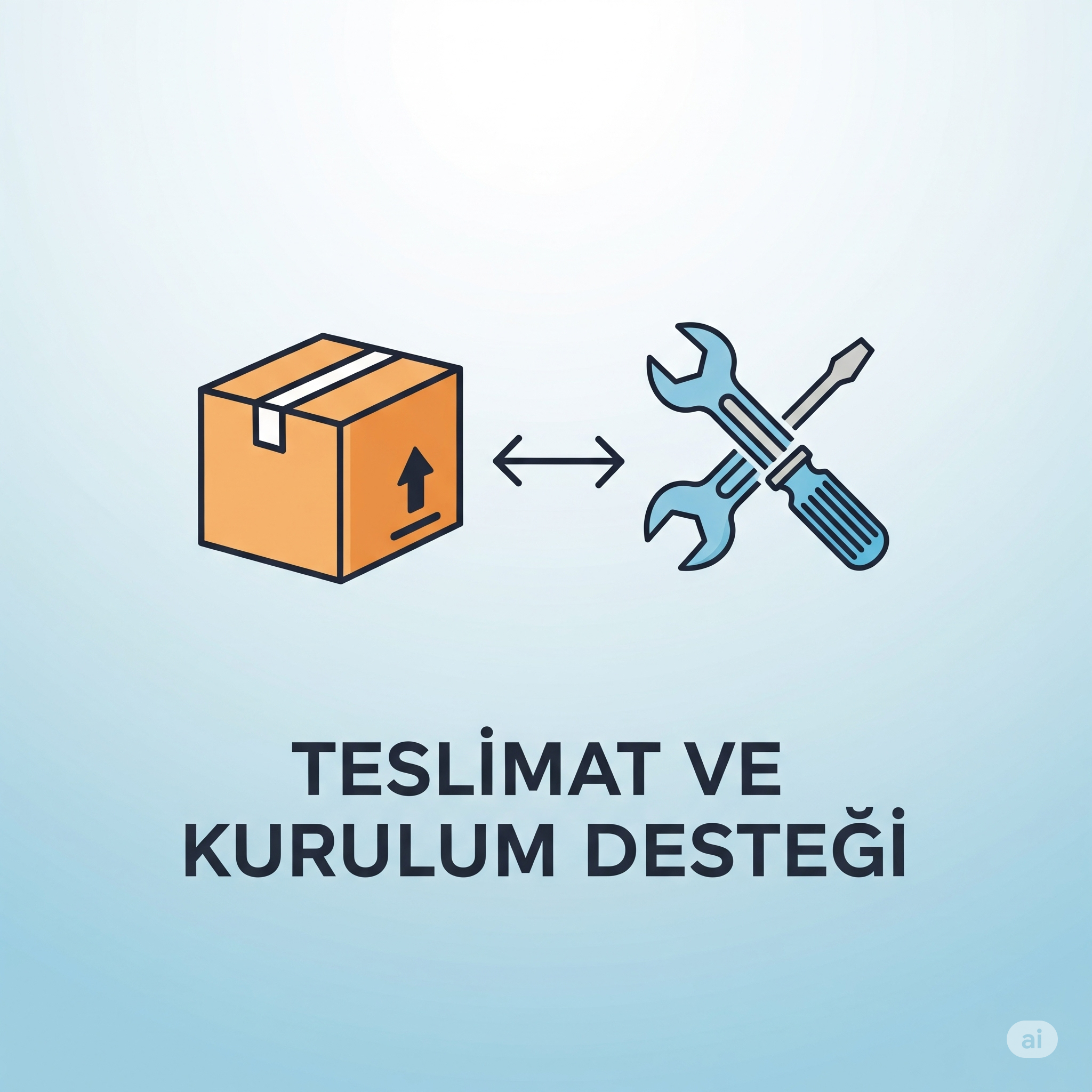 Teslimat ve Kurulum Desteği